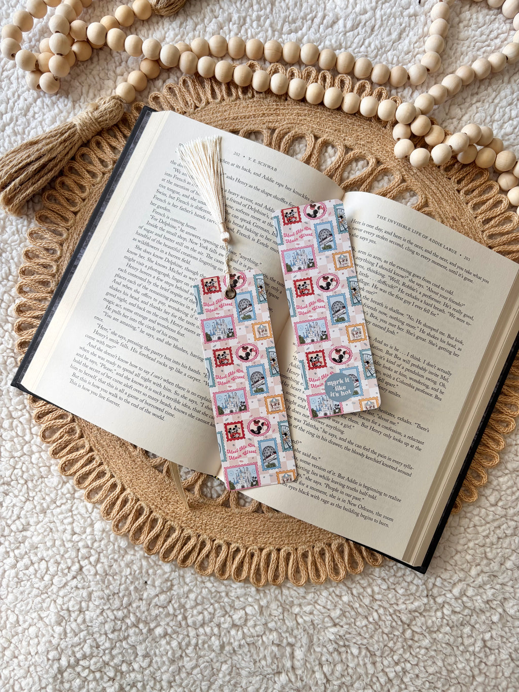 postcard from disney bookmark