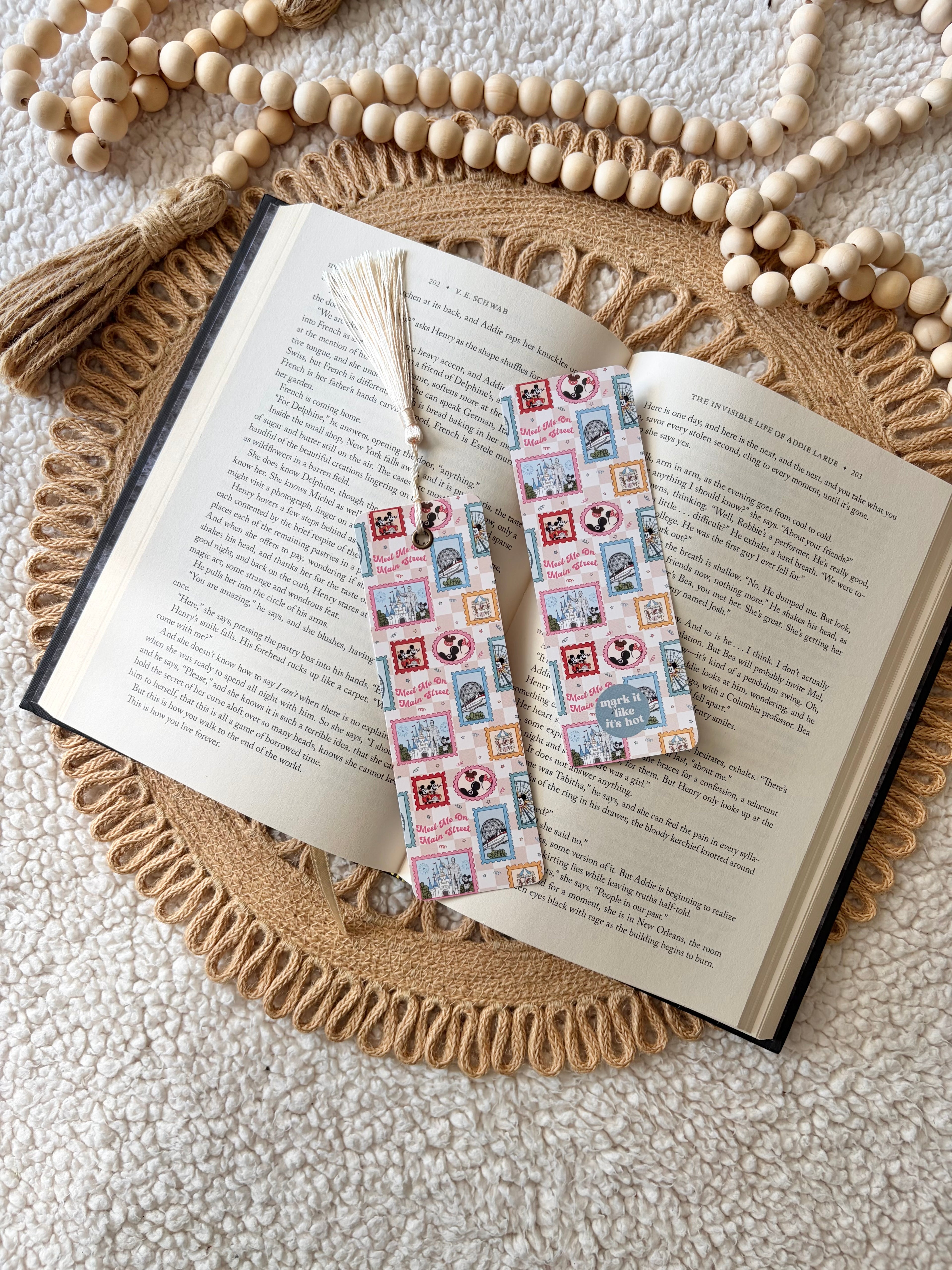 postcard from disney bookmark