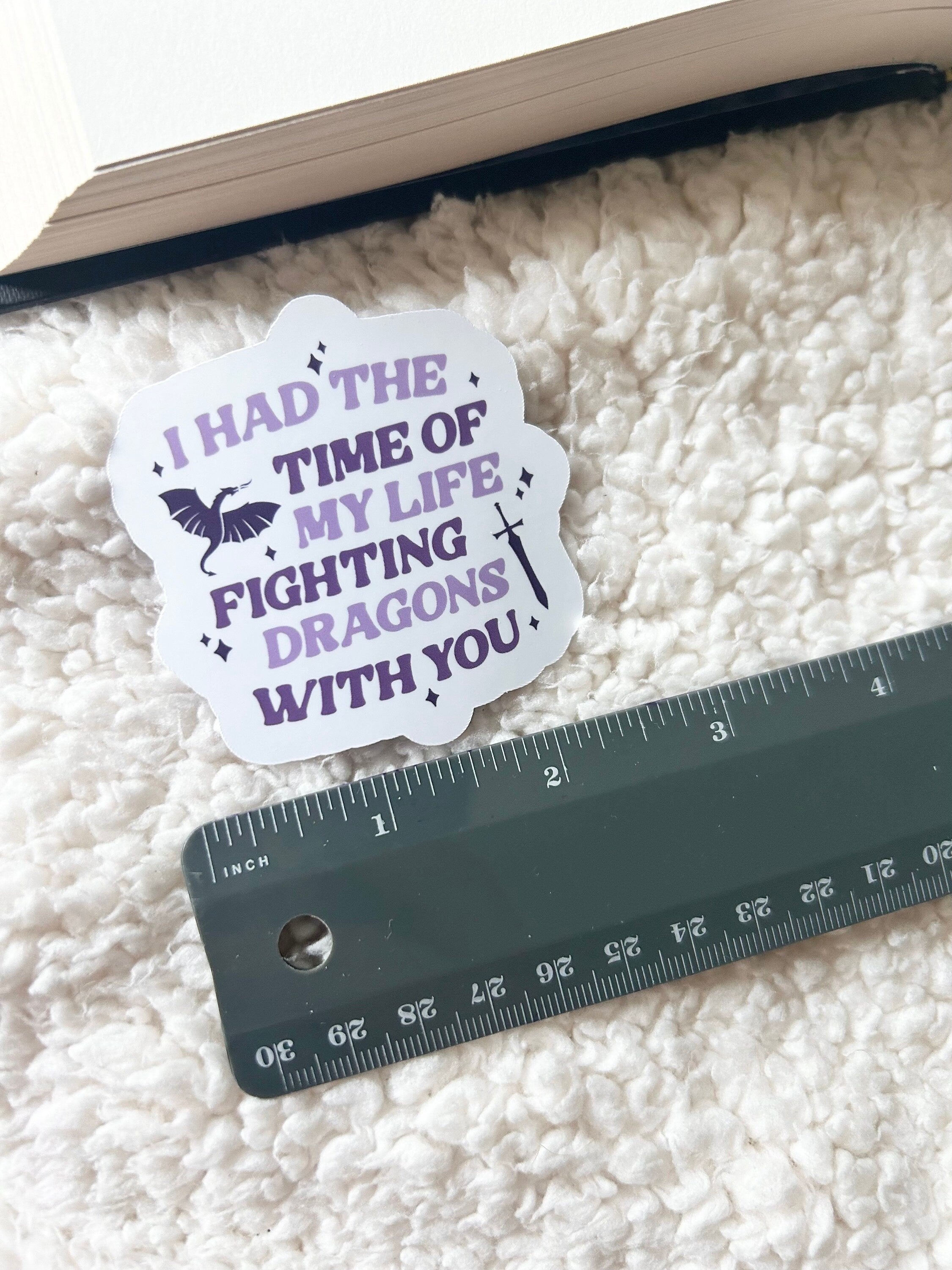 fighting dragons sticker