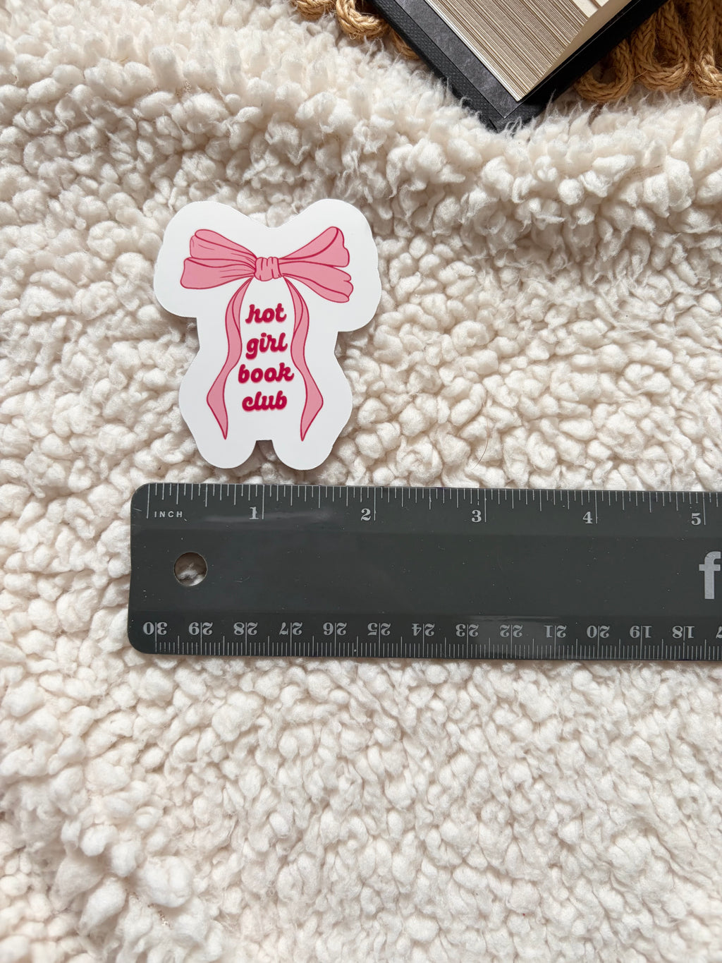 hot girls book club sticker