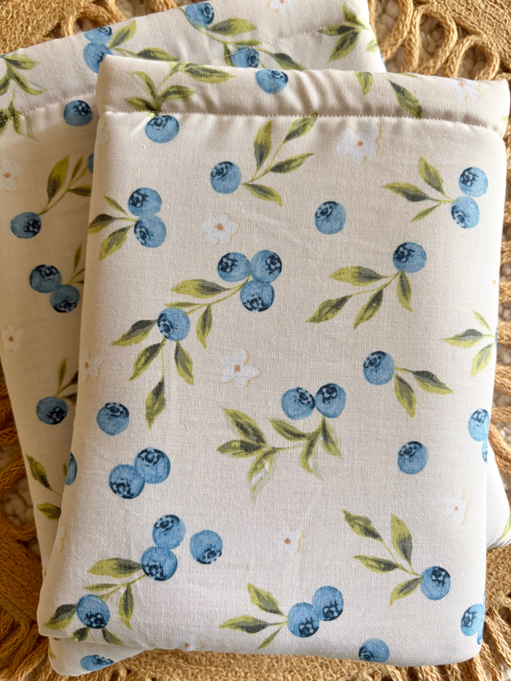 blueberries book & kindle sleeve