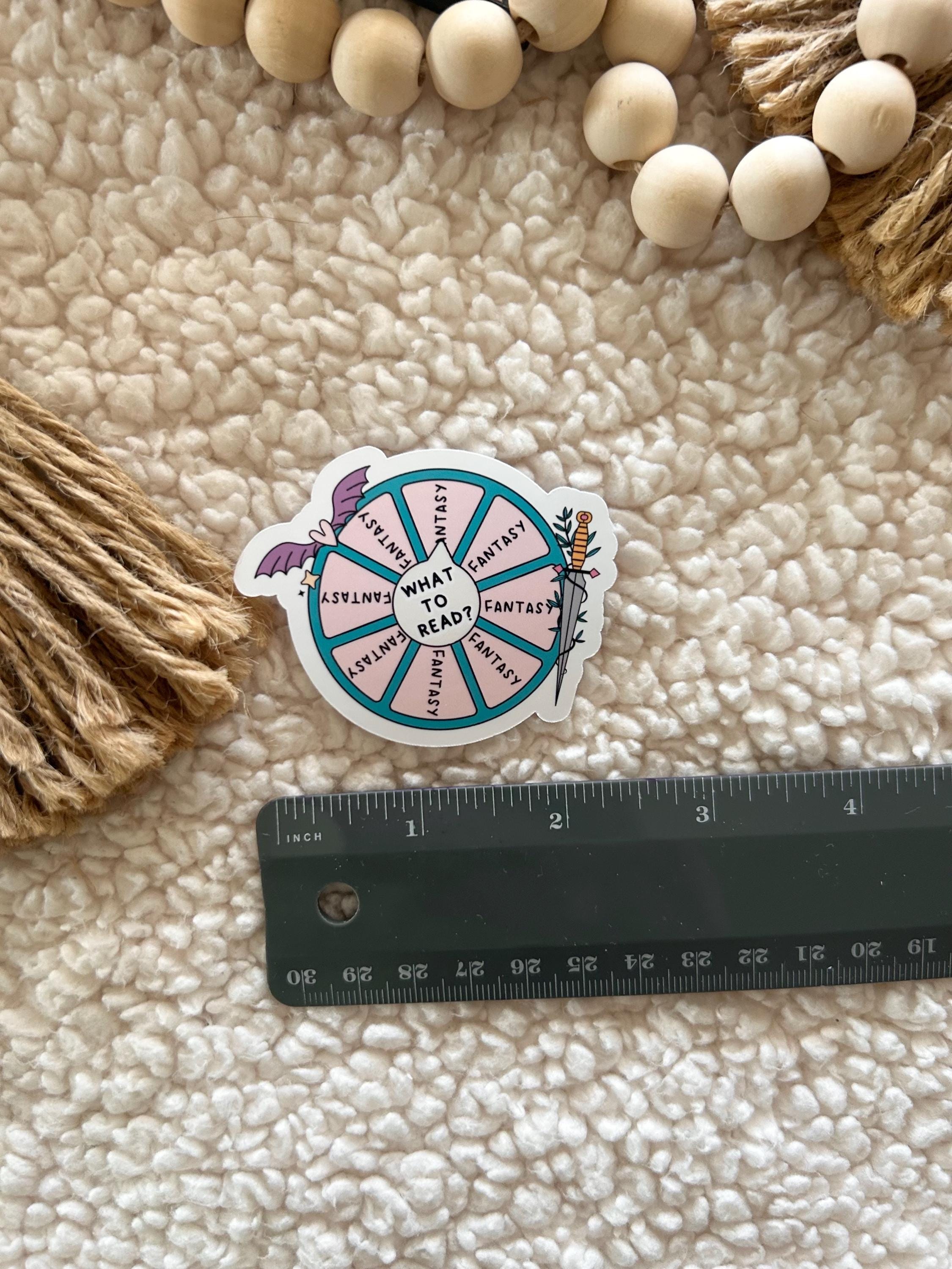 only reading fantasy sticker