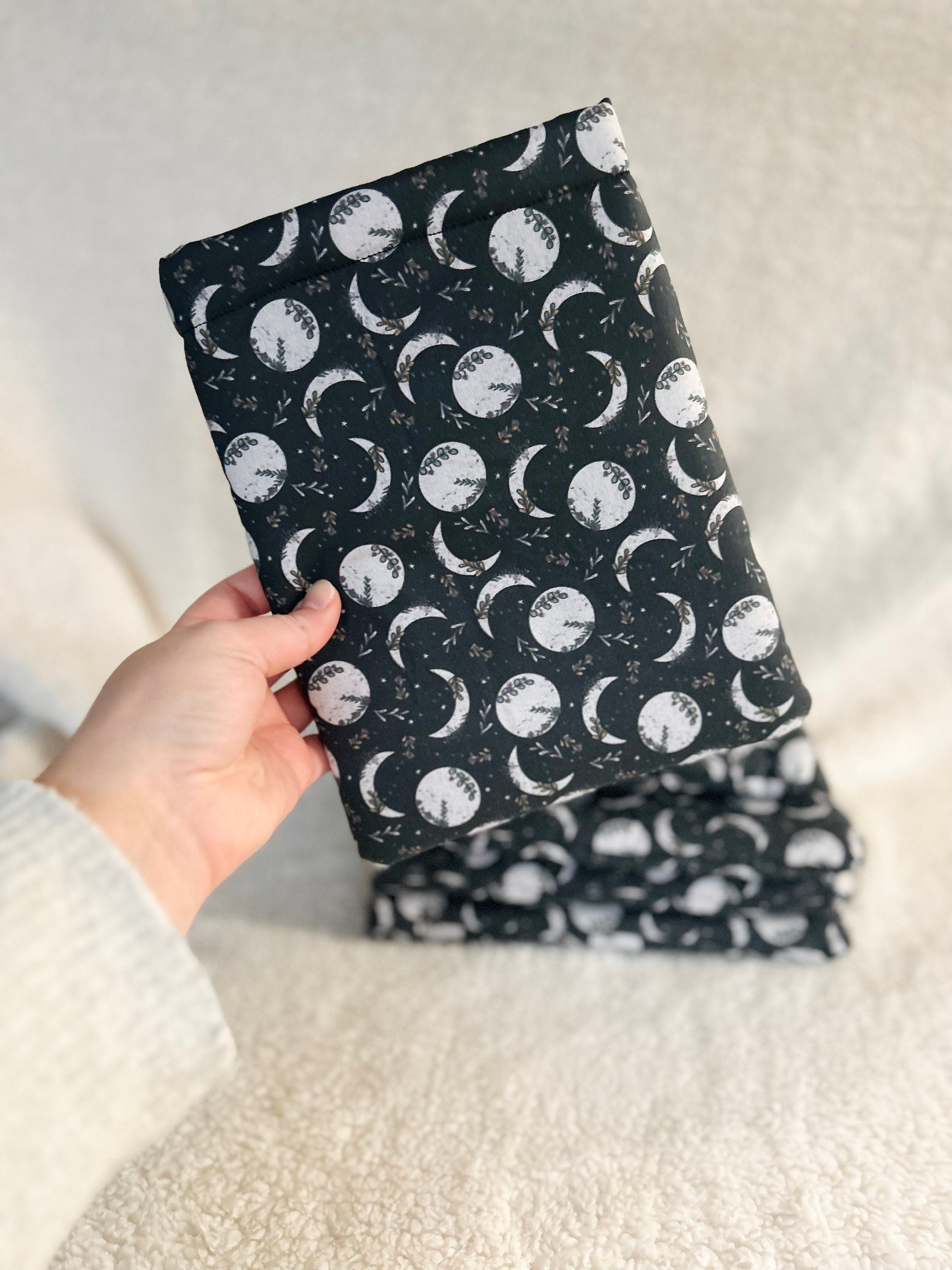 moon phase book & kindle sleeve