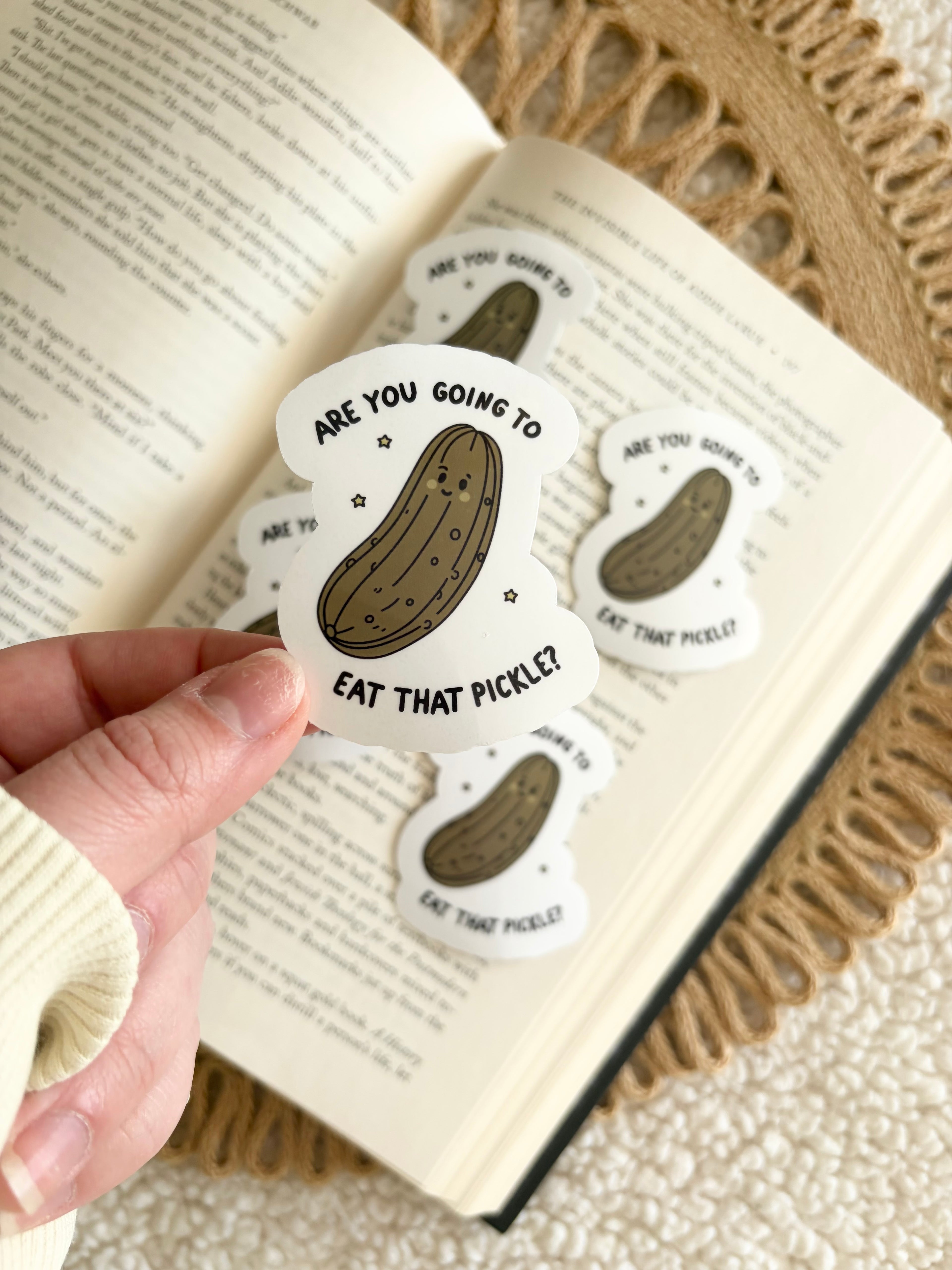can I have that pickle sticker
