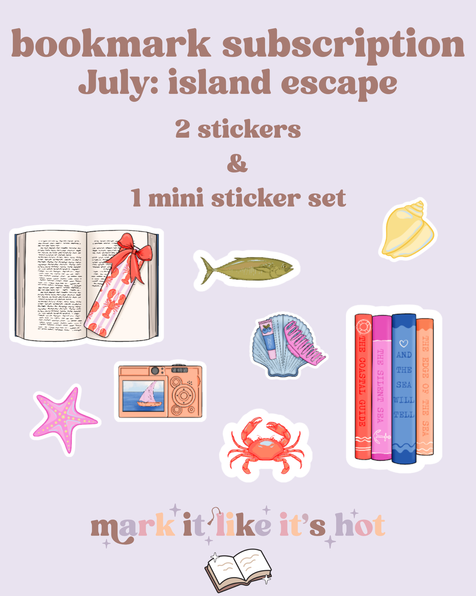 Monthly Sticker Club :)