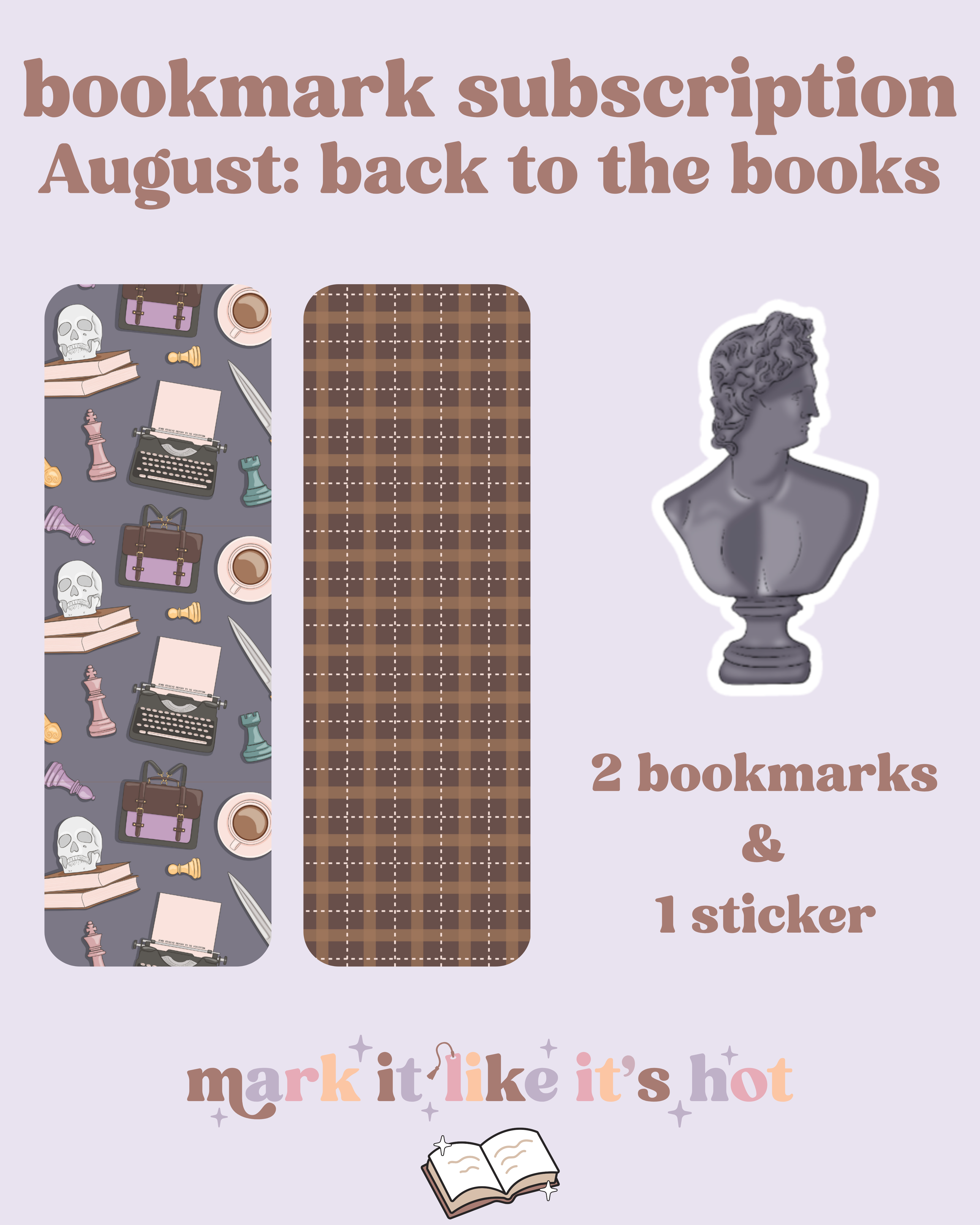 Monthly Bookmark Club :)