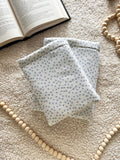 mini blue flowers book & kindle sleeve