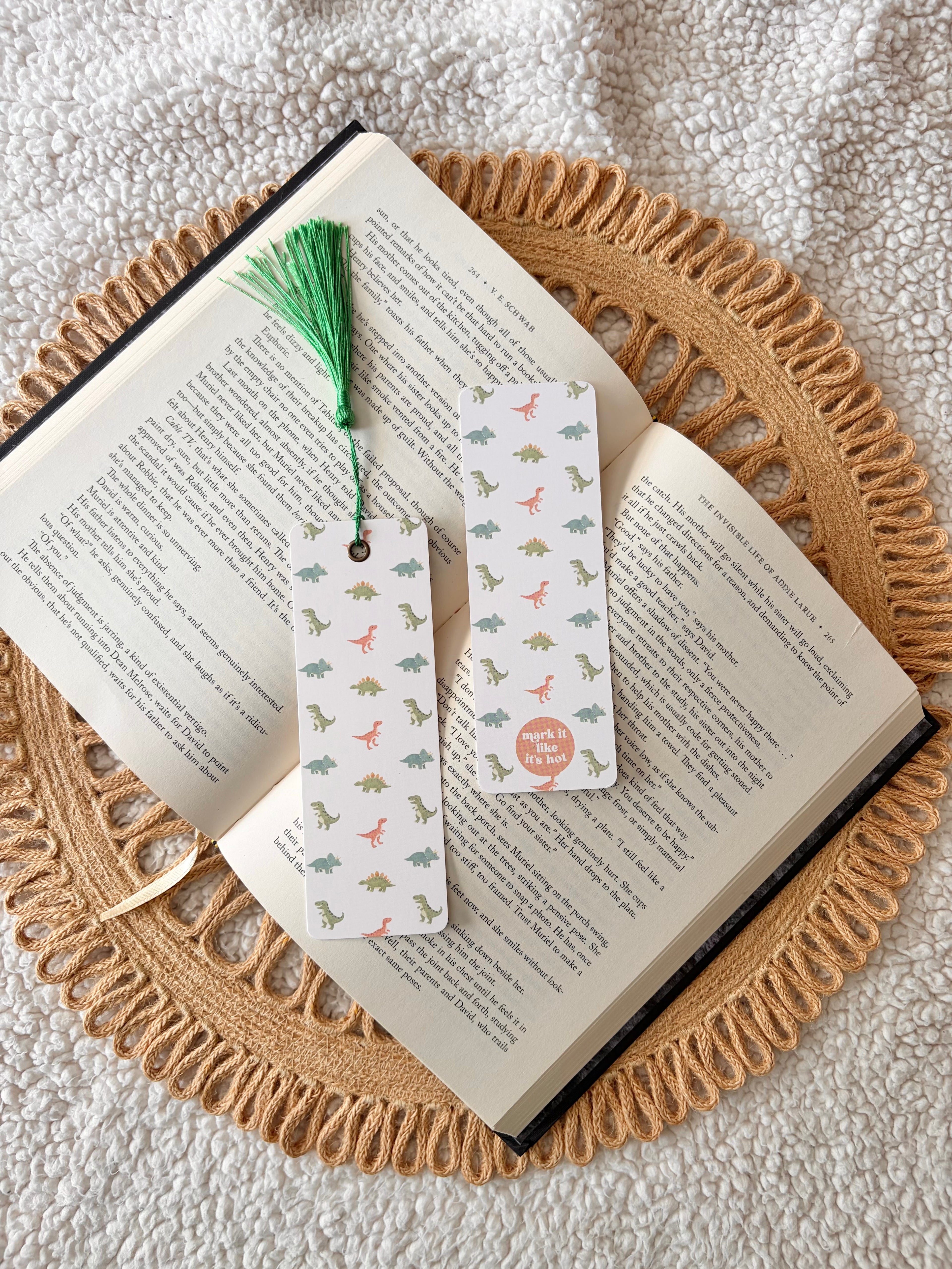 dinosaur bookmark