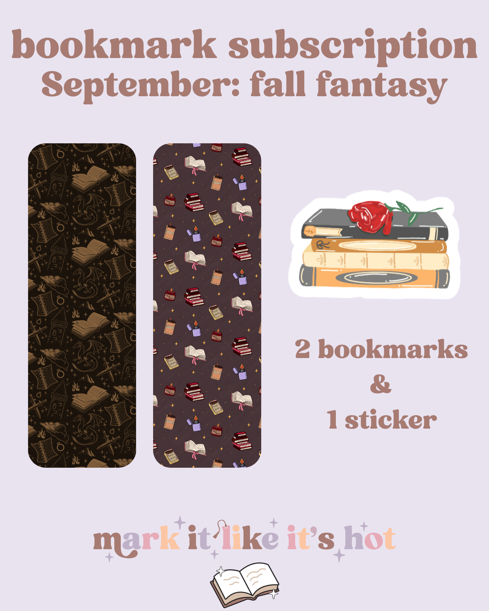 Monthly Bookmark Club :)