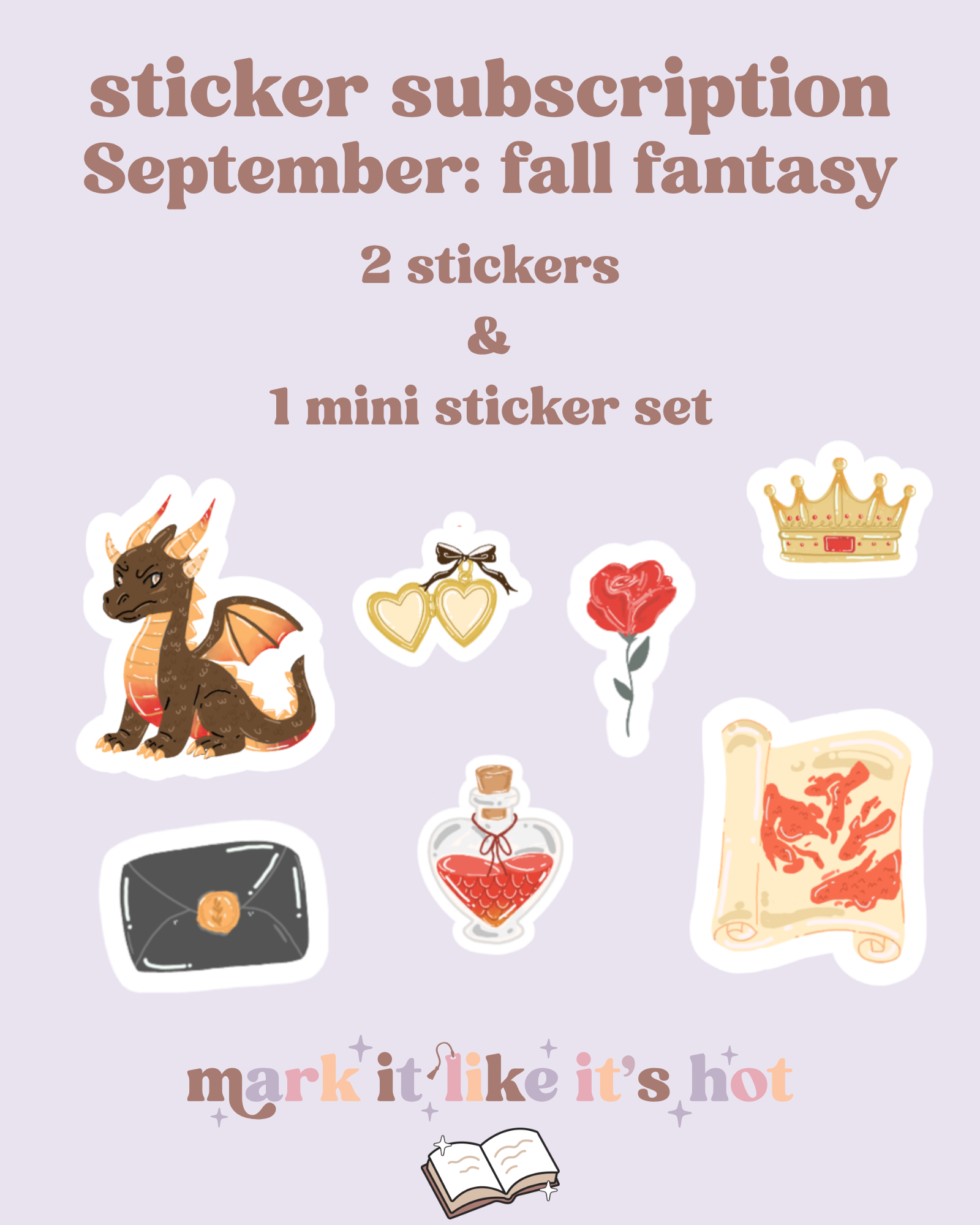 Monthly Sticker Club :)