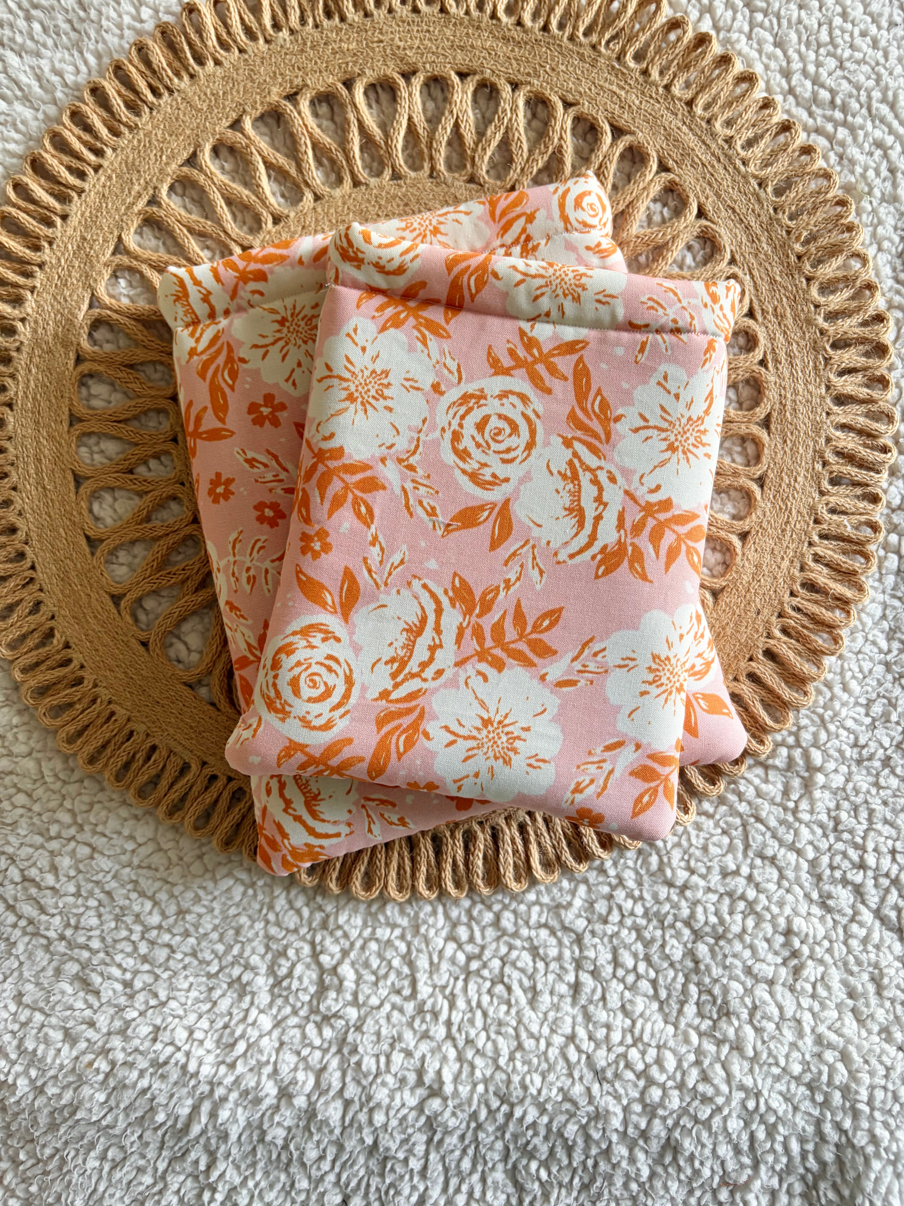 romantic floral book & kindle sleeve