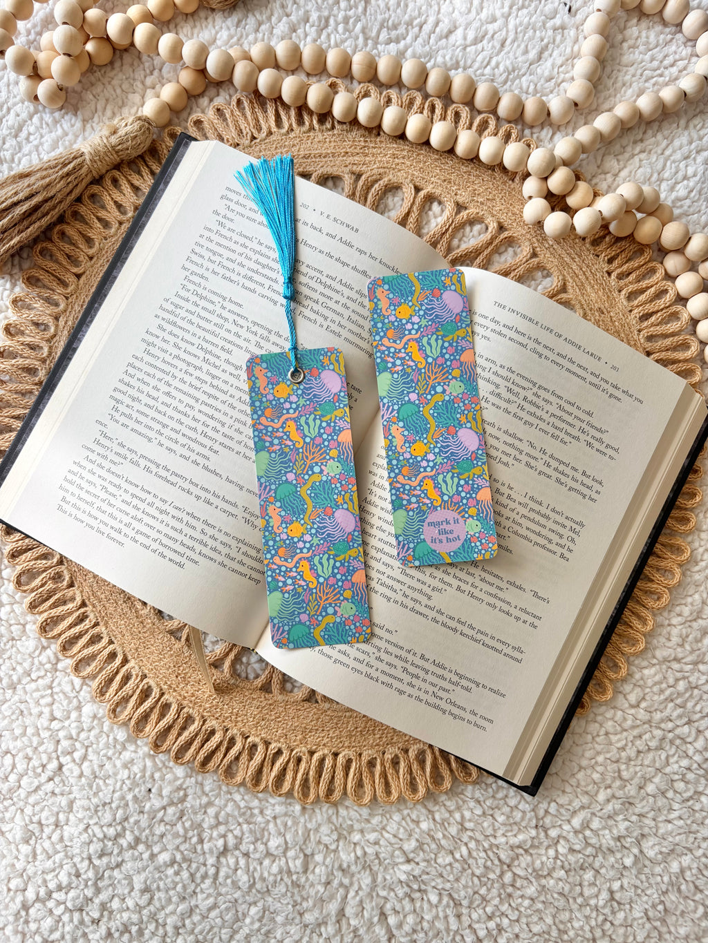 sea animals bookmark