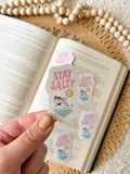 stay salty sticker