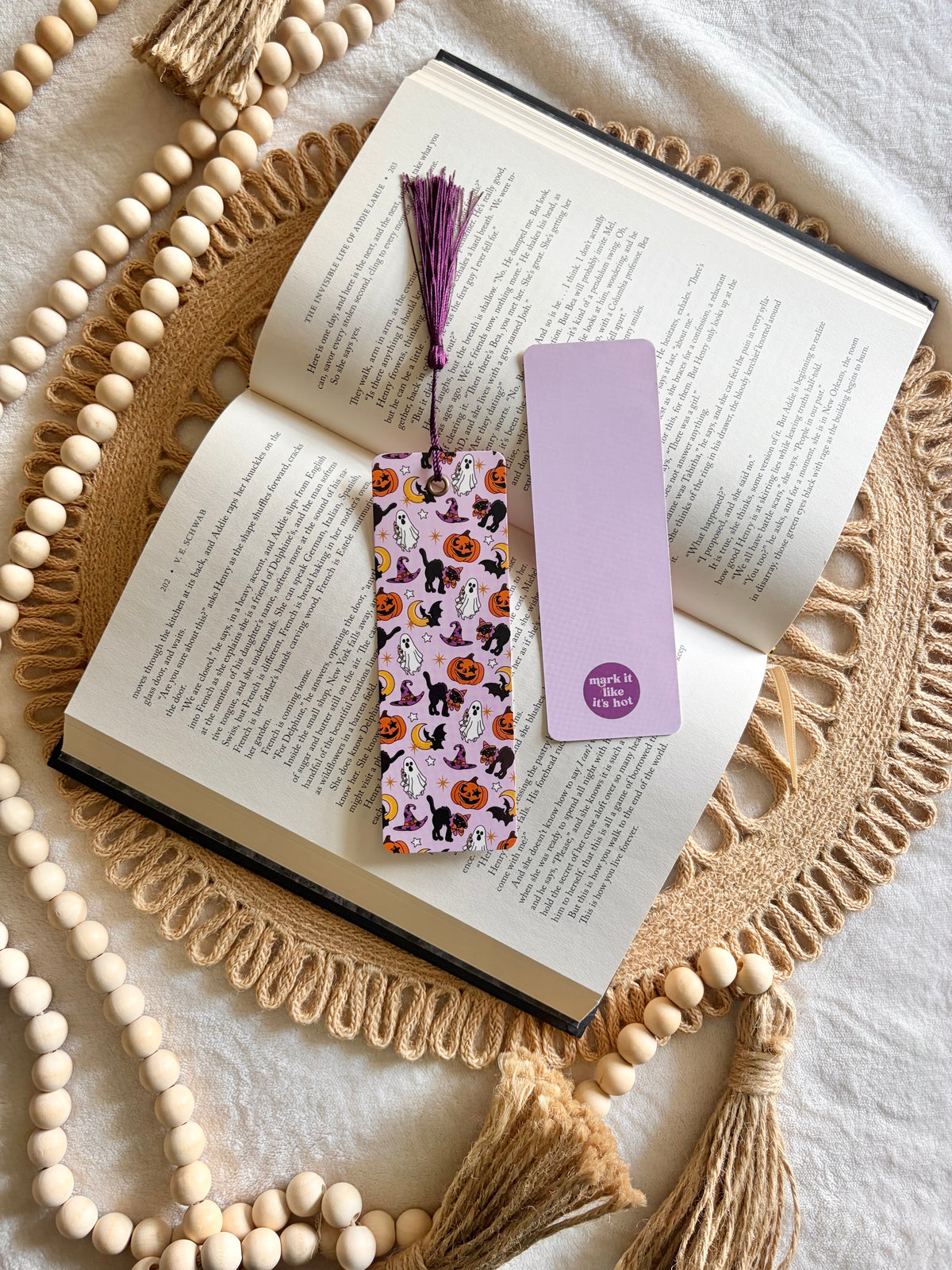 classic halloween bookmark