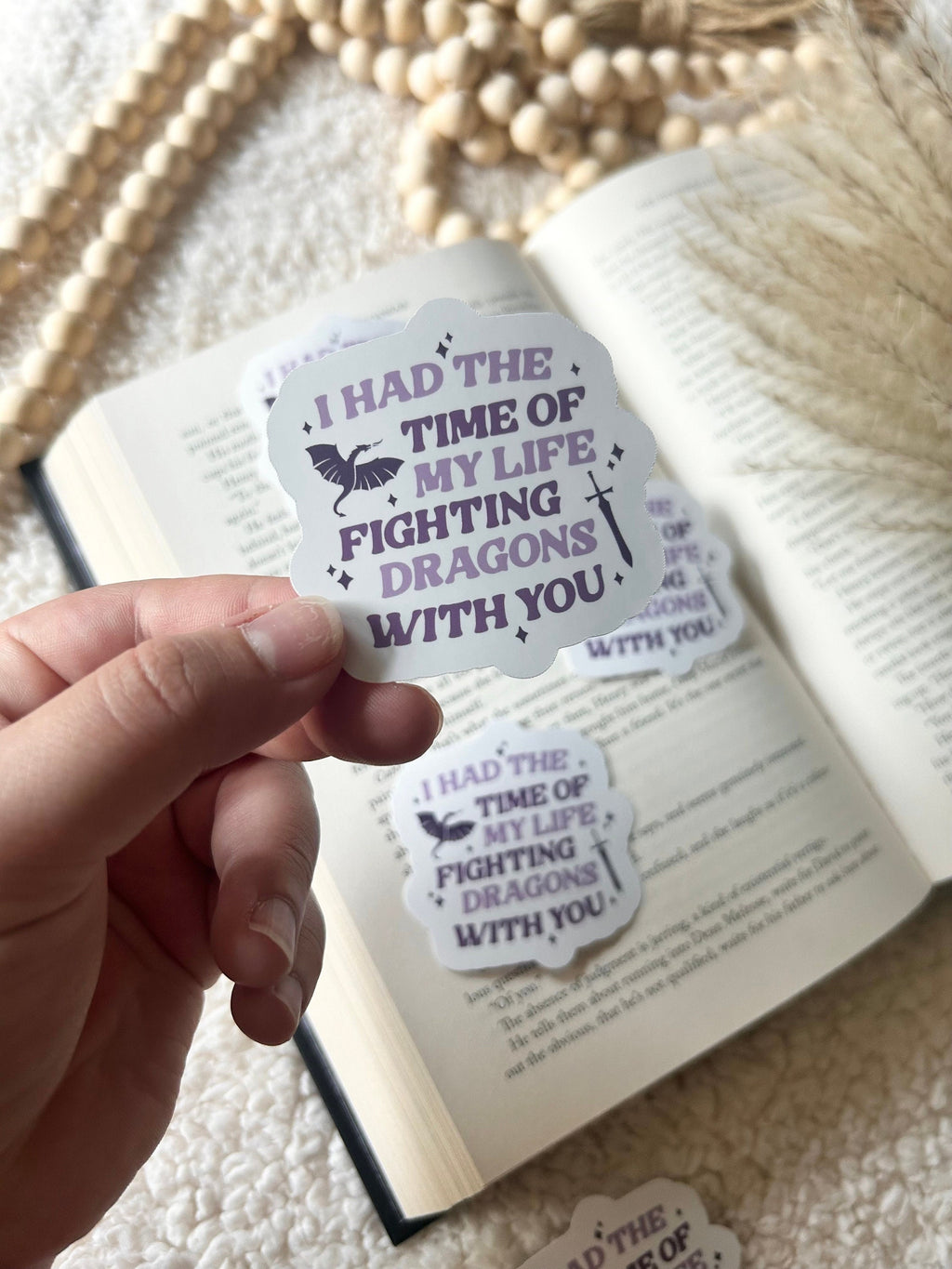 fighting dragons sticker