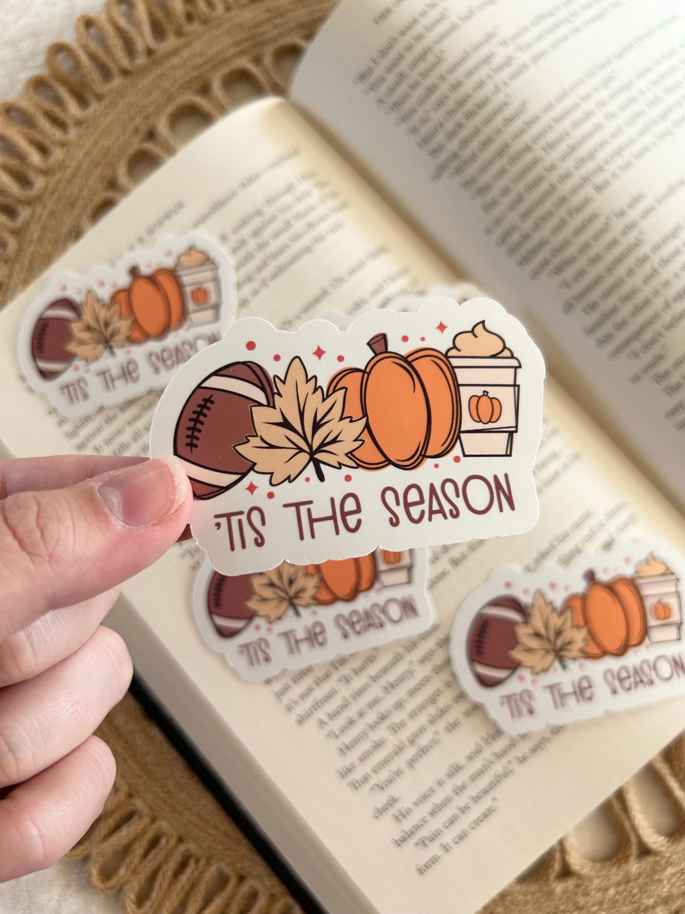 tis the fall season sticker