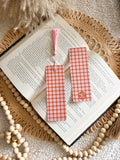 plaid shirt days bookmark