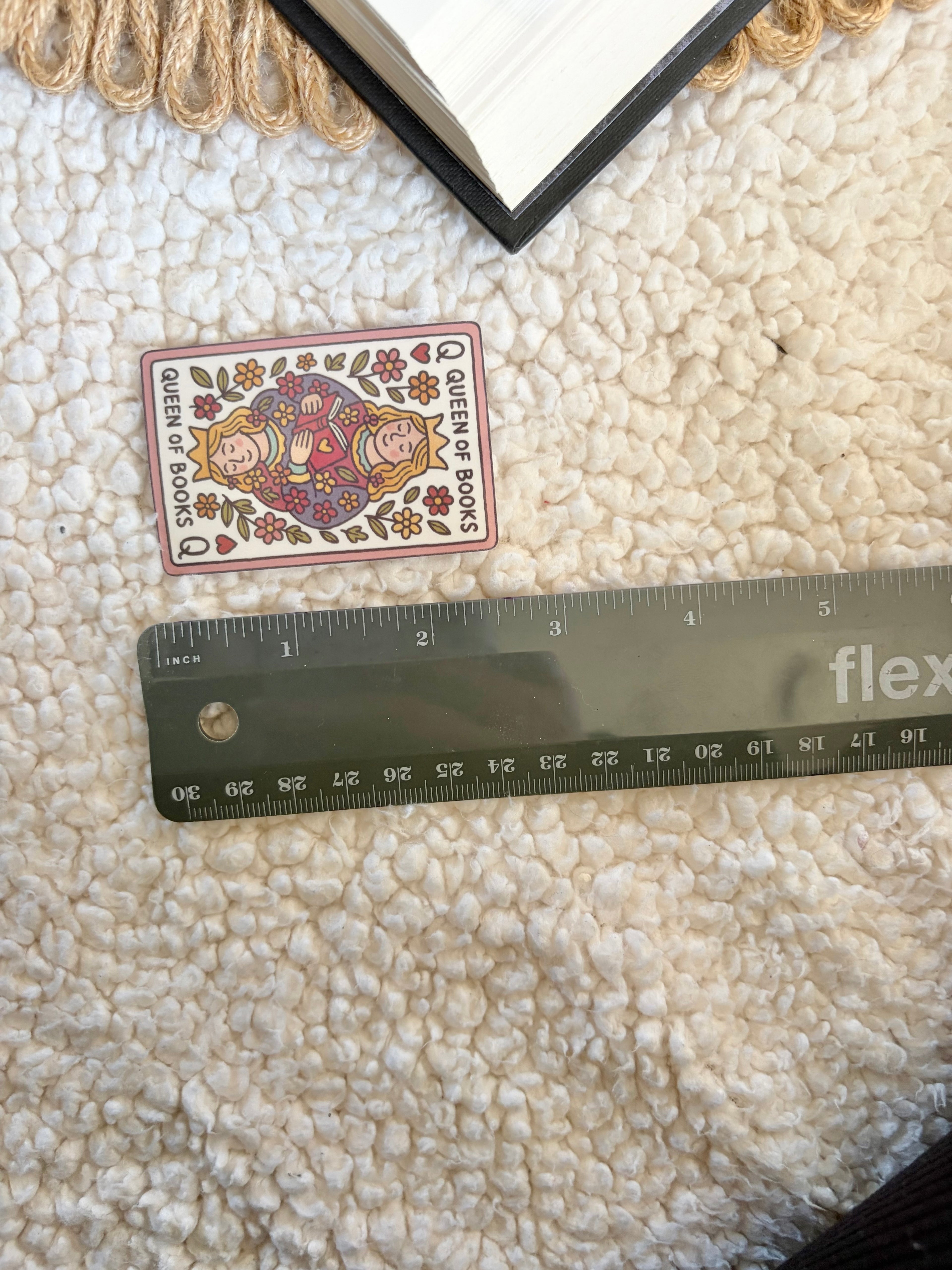 queen of books sticker