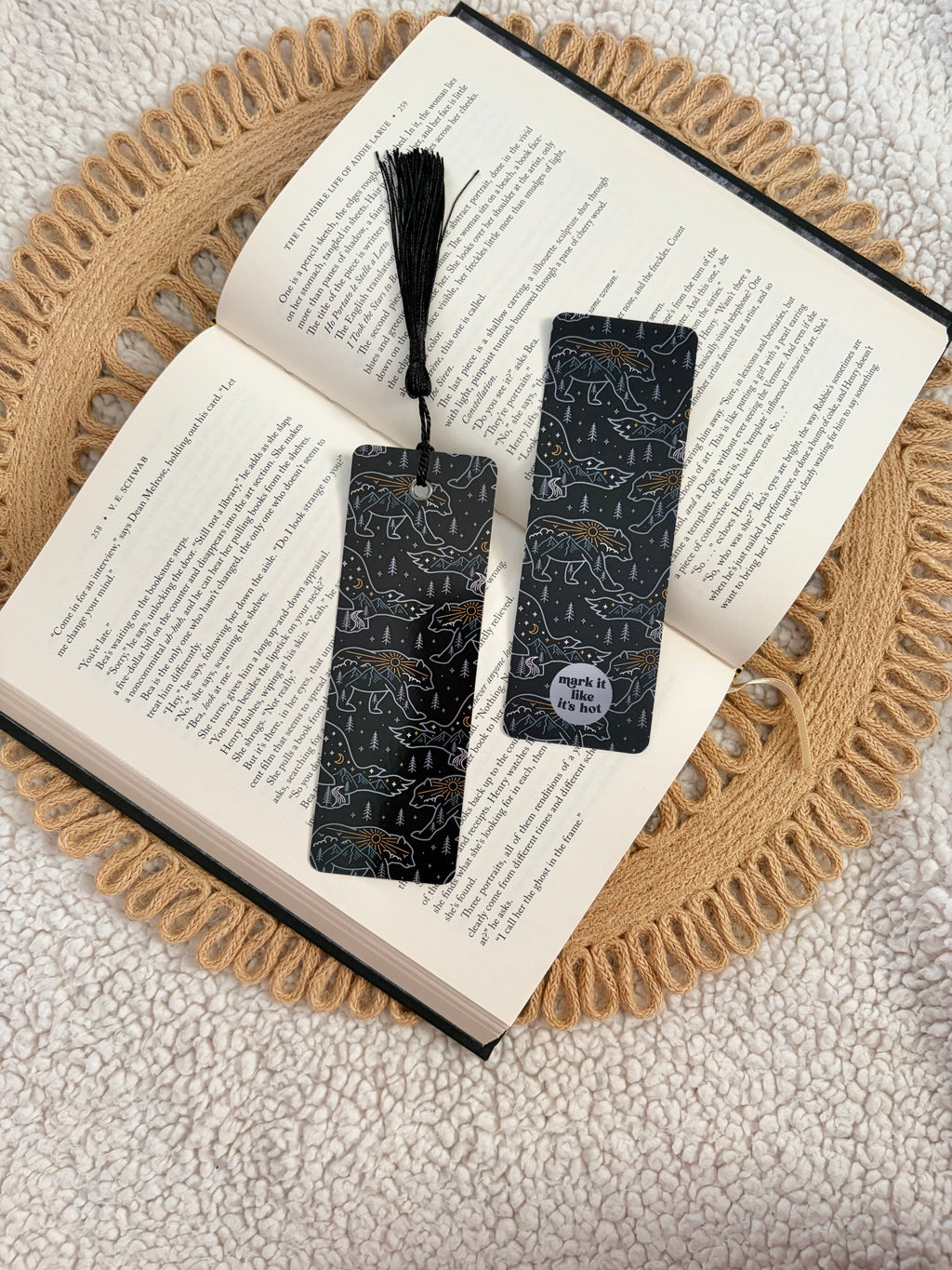 into the wild bookmark