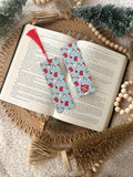 winter Christmas dog bookmark