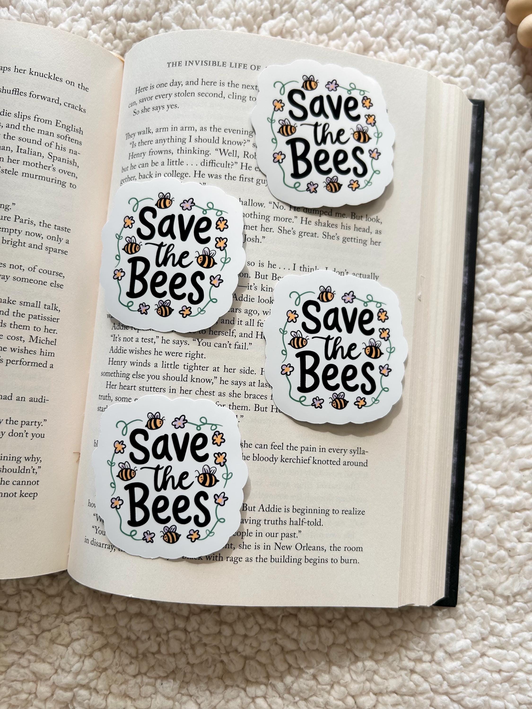 save the bees sticker