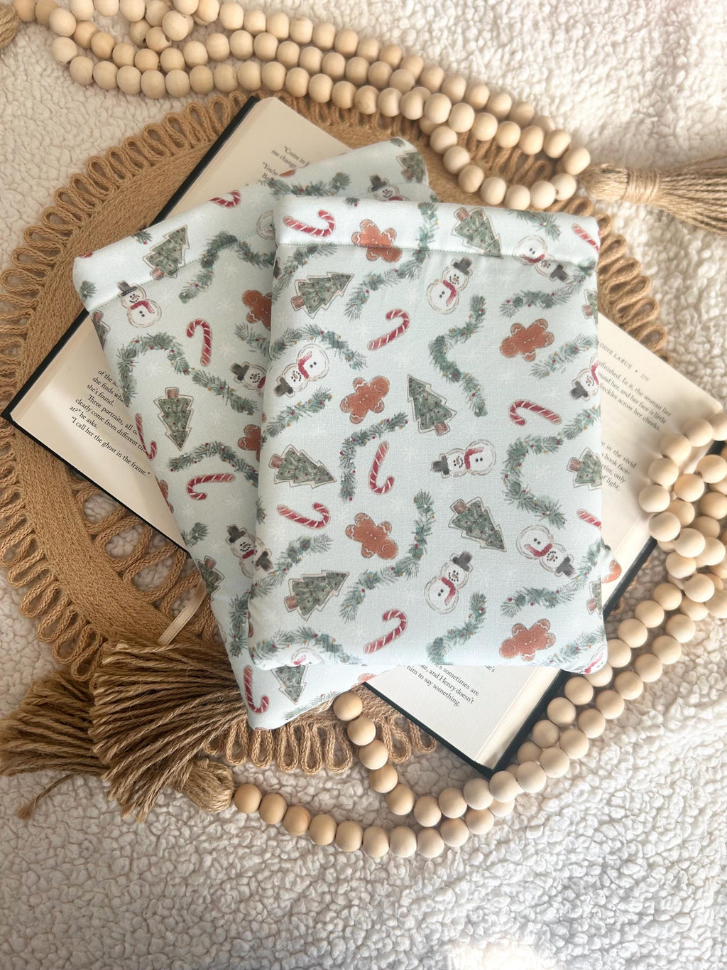 Christmas cookies book & kindle sleeve