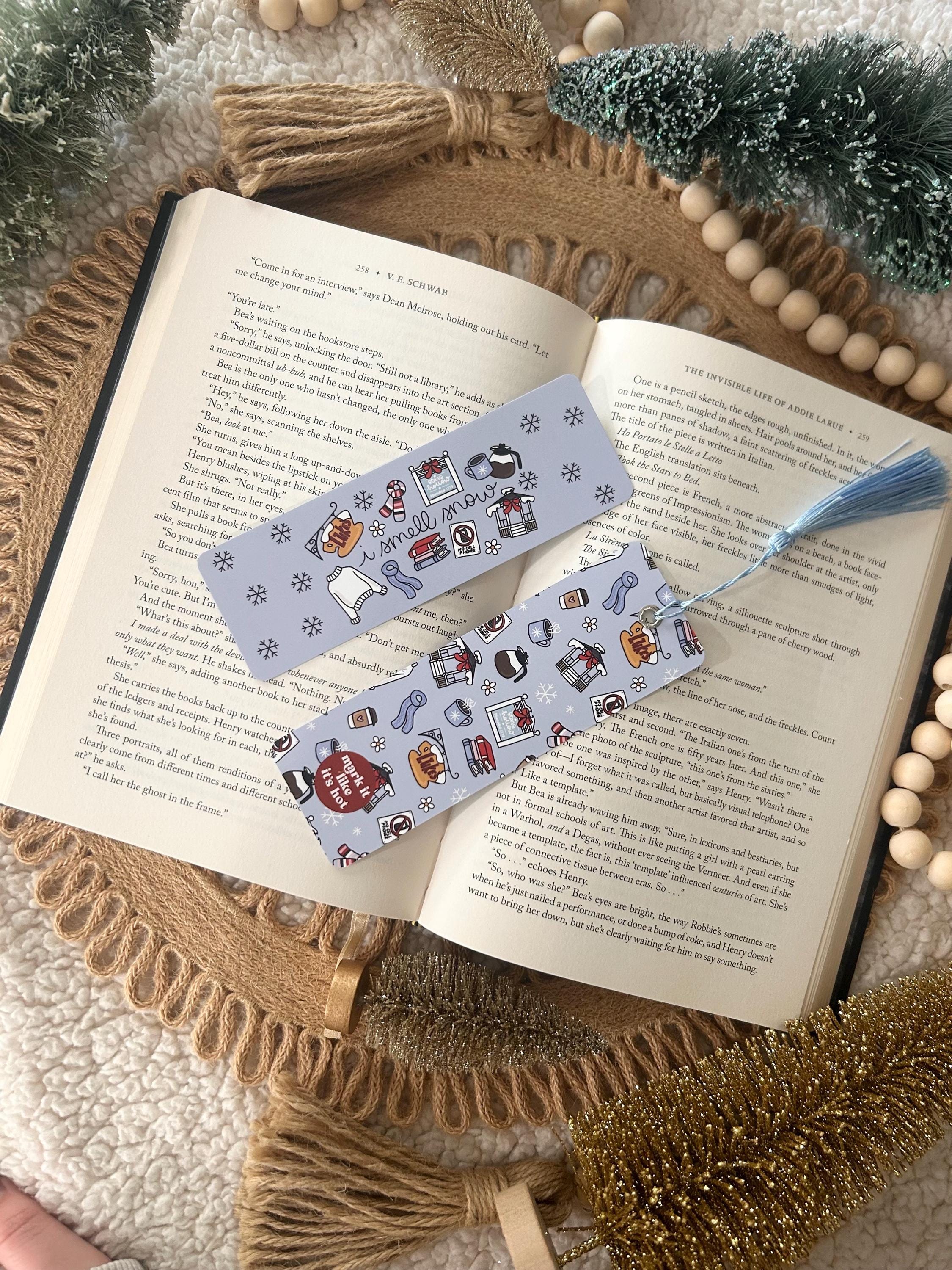 I smell snow bookmark