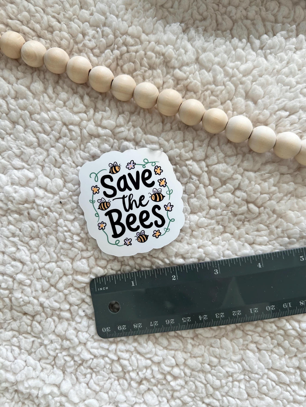 save the bees sticker