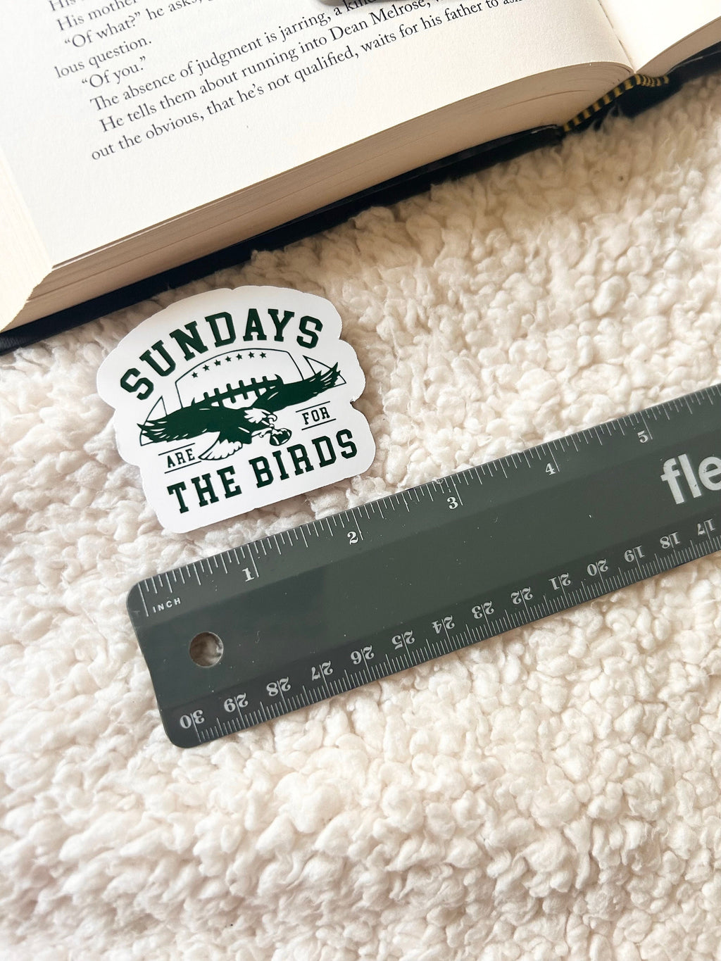 sundays are for the birds sticker