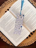 blue under the sea bookmark