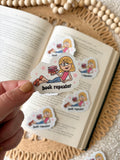 book repeater sticker