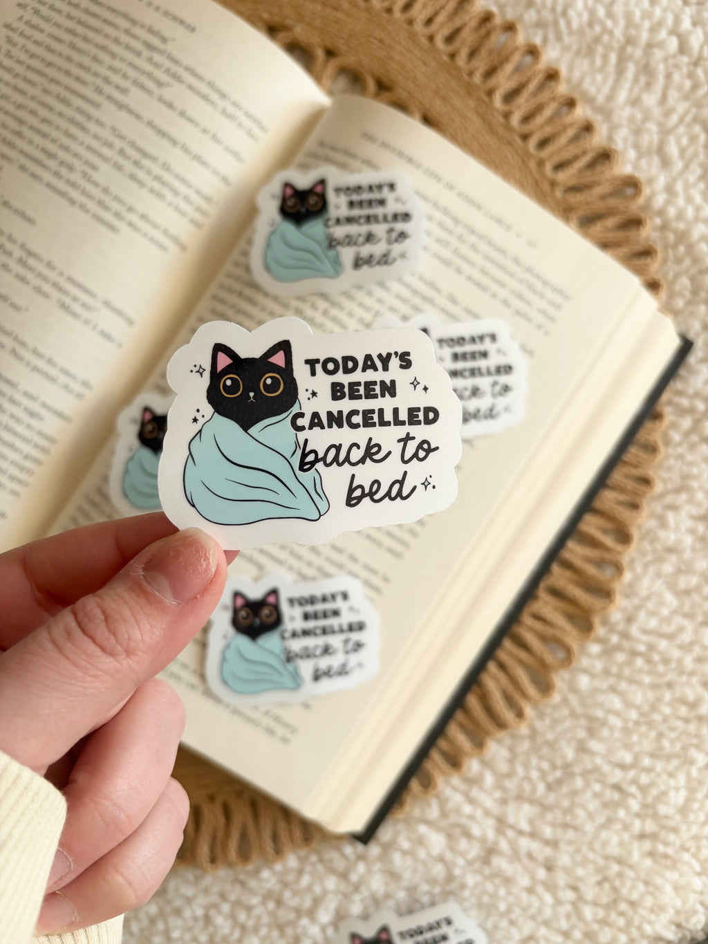 todays been cancelled sticker