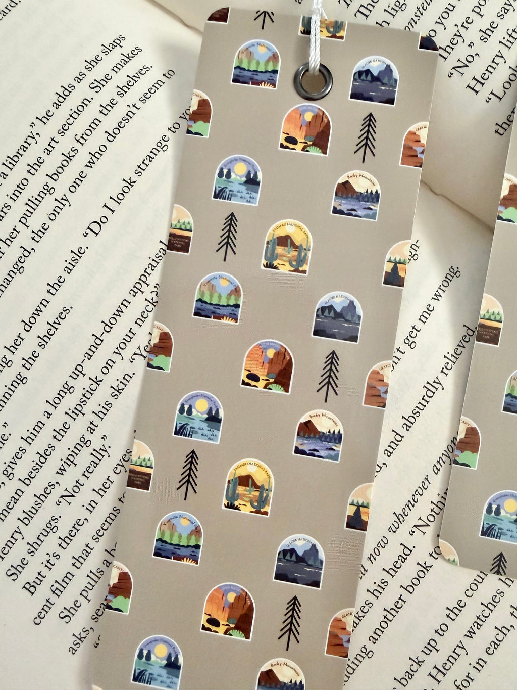 national park icons bookmark