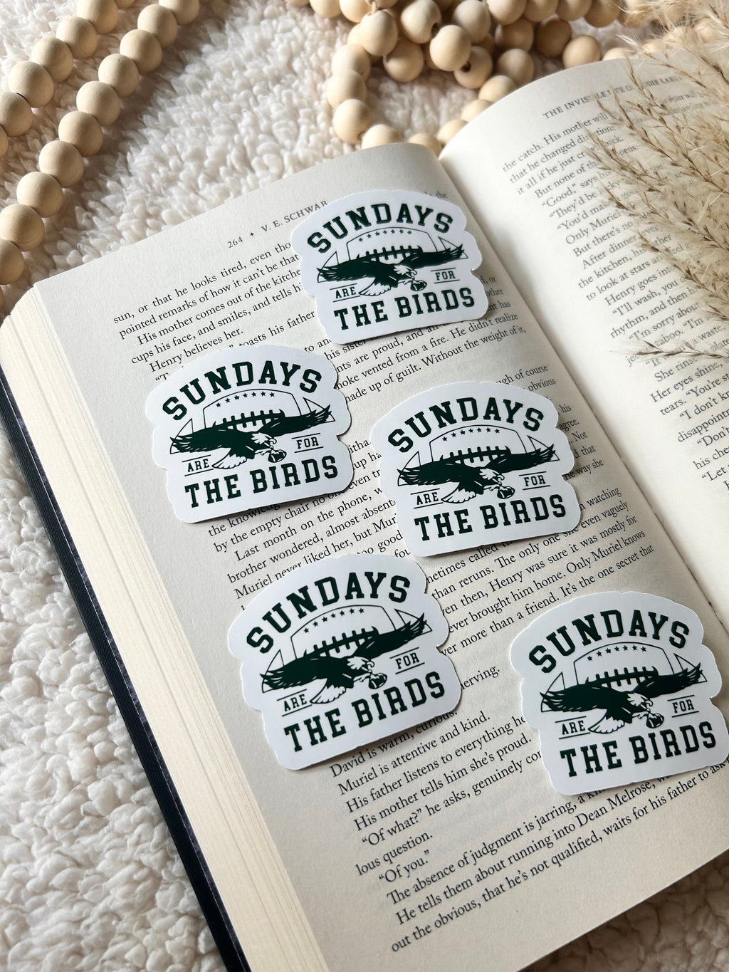 sundays are for the birds sticker
