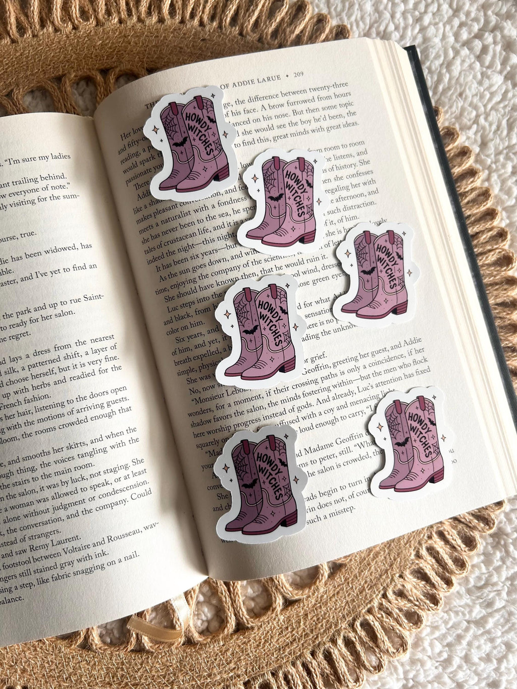 howdy witches sticker