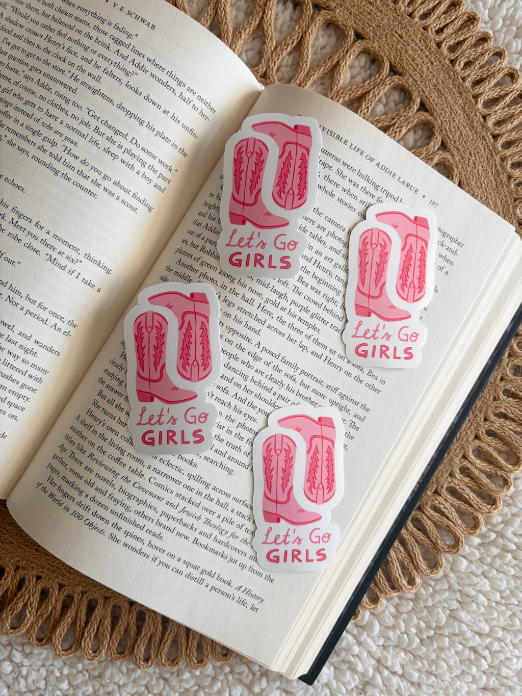 lets go girls sticker