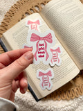 hot girls book club sticker