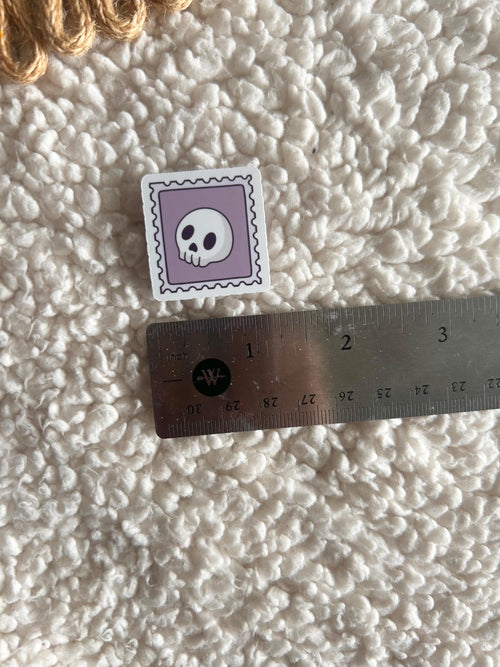 6 mini halloween stickers pack