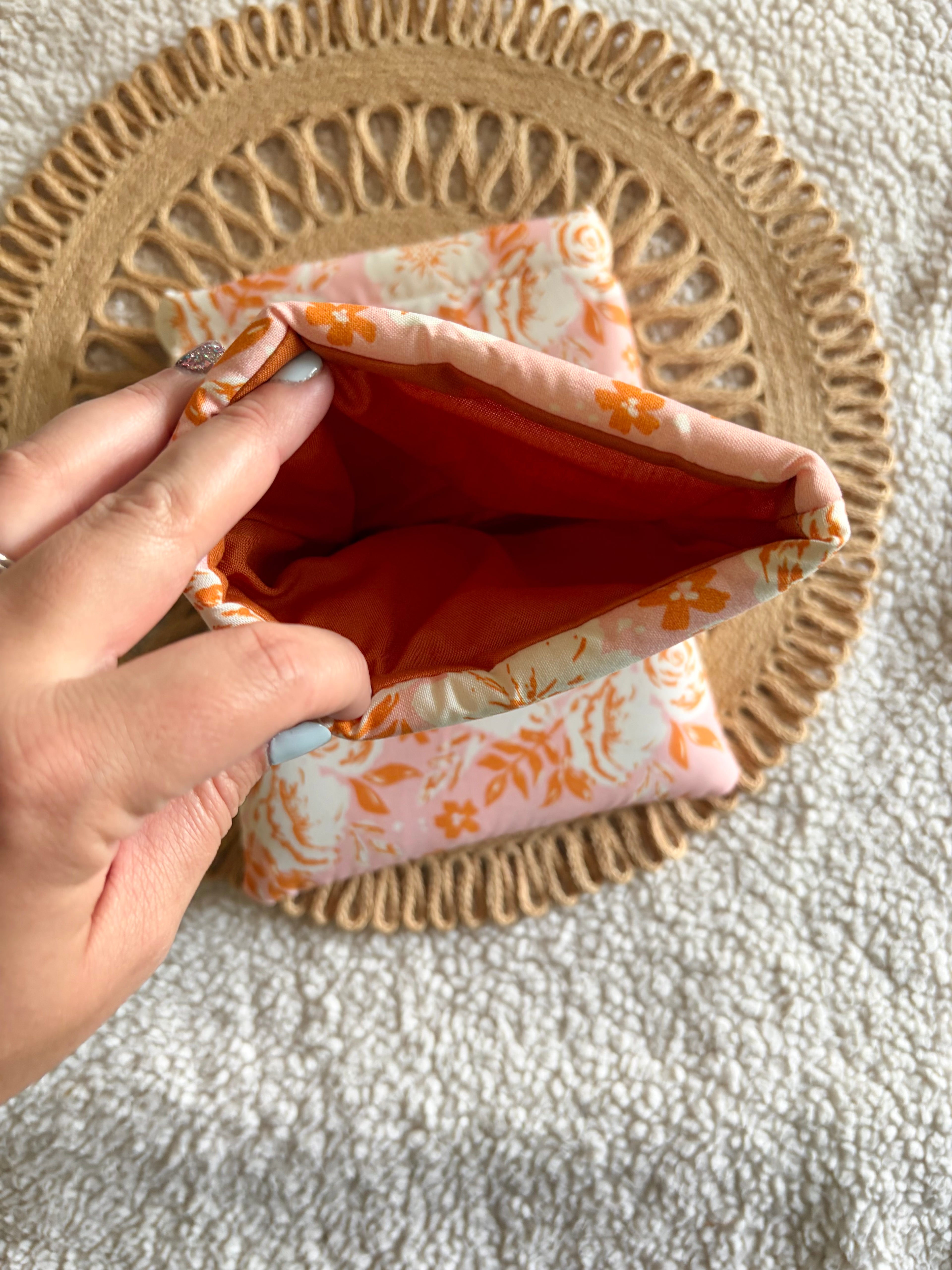 romantic floral book & kindle sleeve