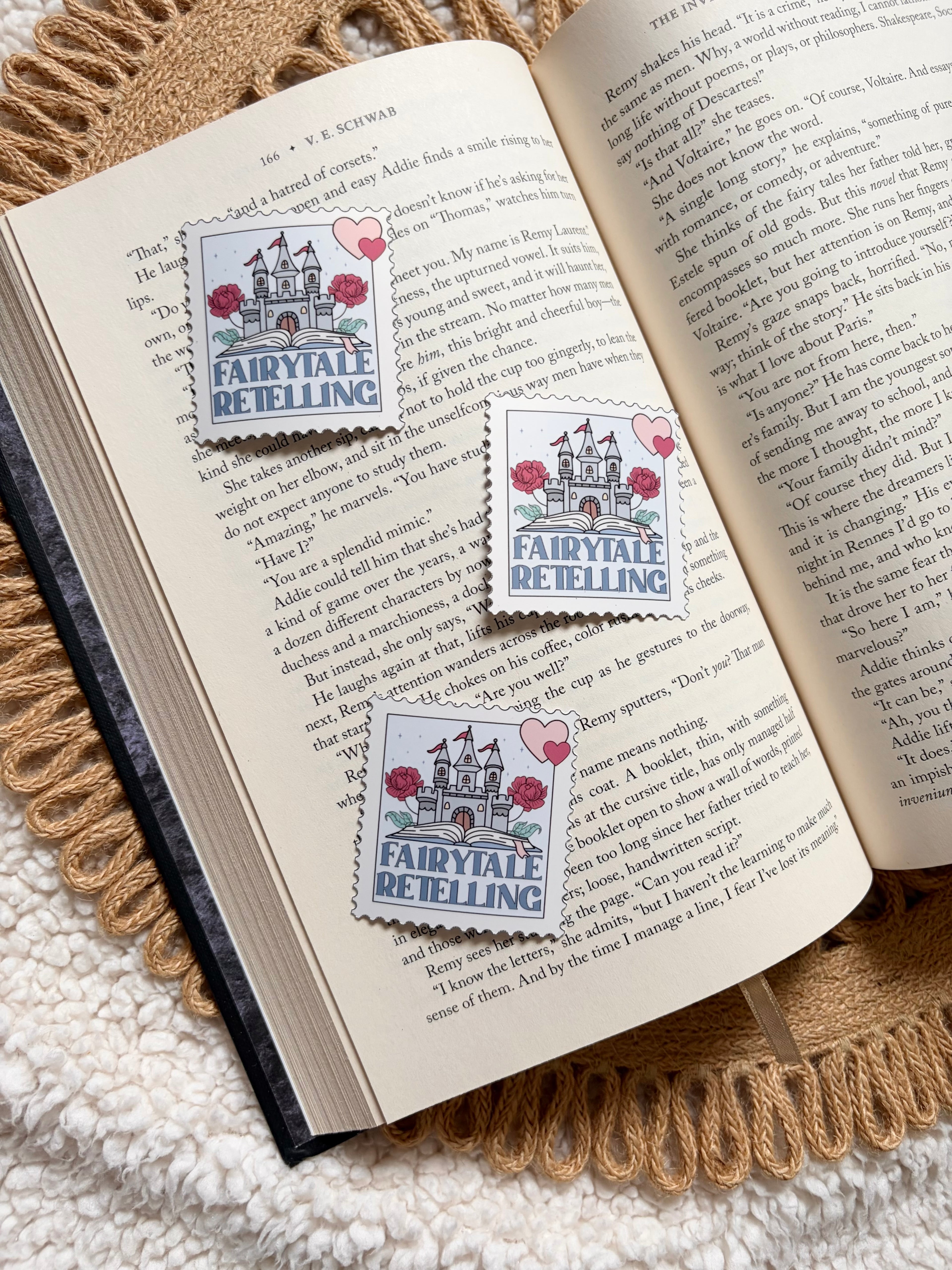 fairytale retelling sticker