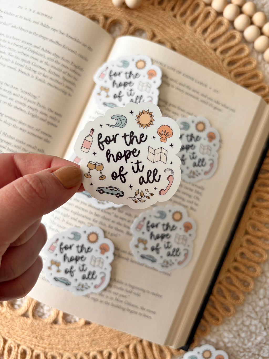 for the hope of it all sticker