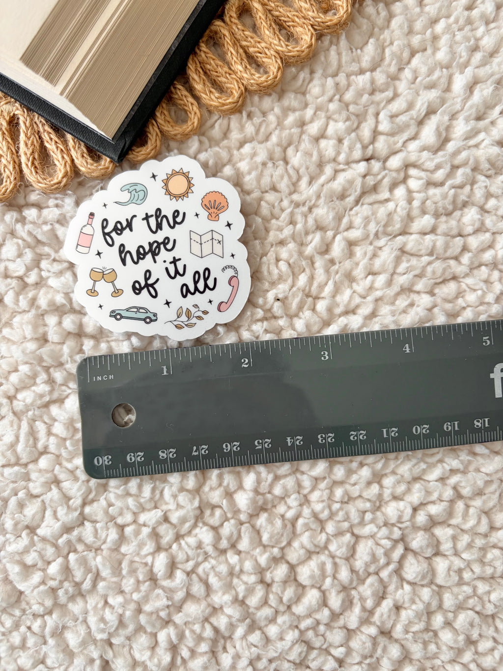 for the hope of it all sticker