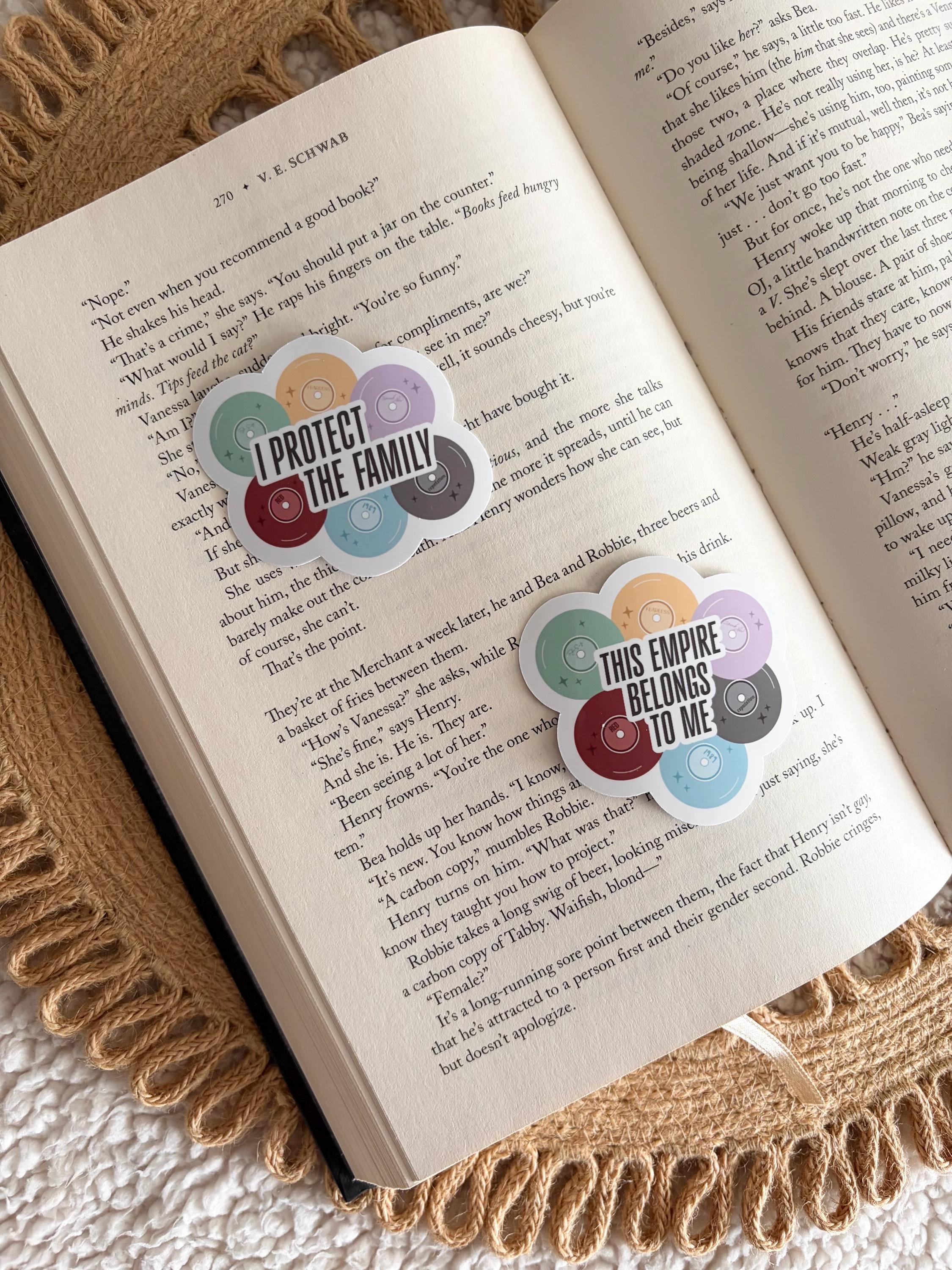 I protect the family sticker | this empire belongs to me