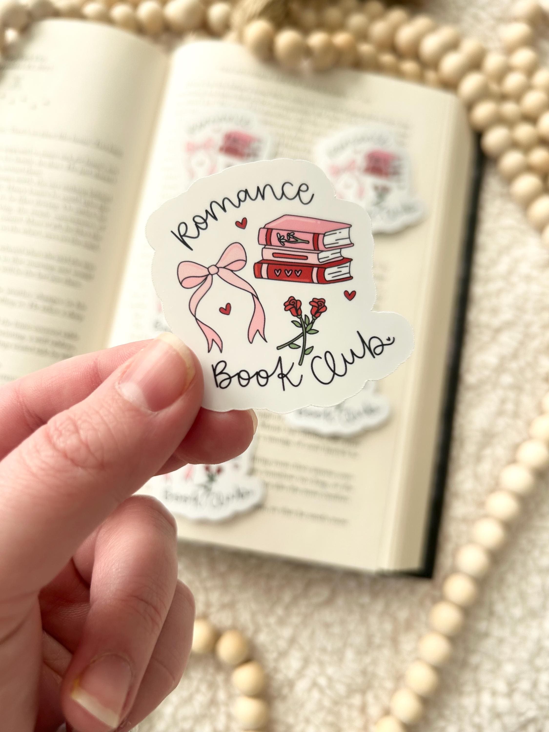 romance book club sticker