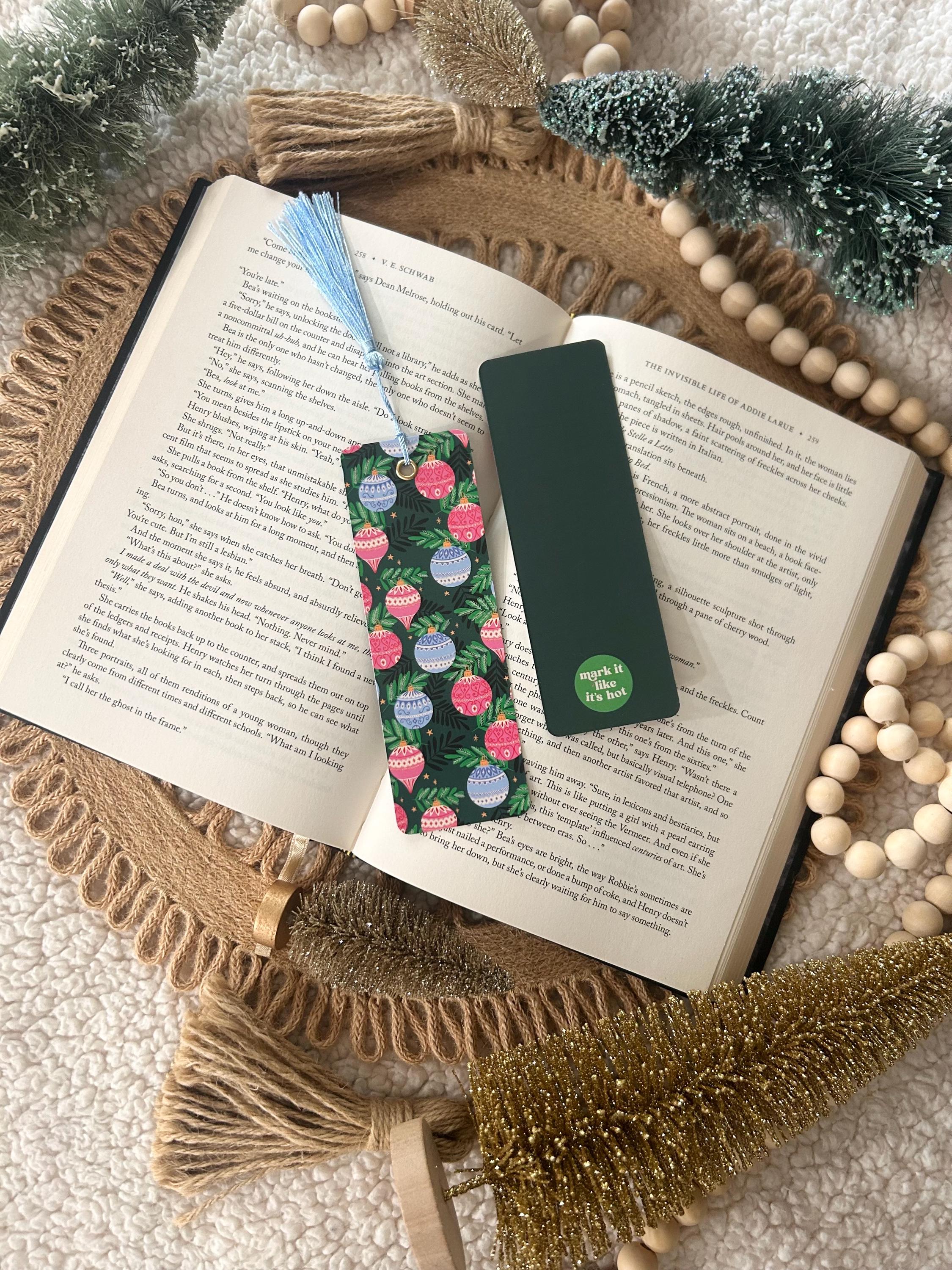 feeling festive bookmark