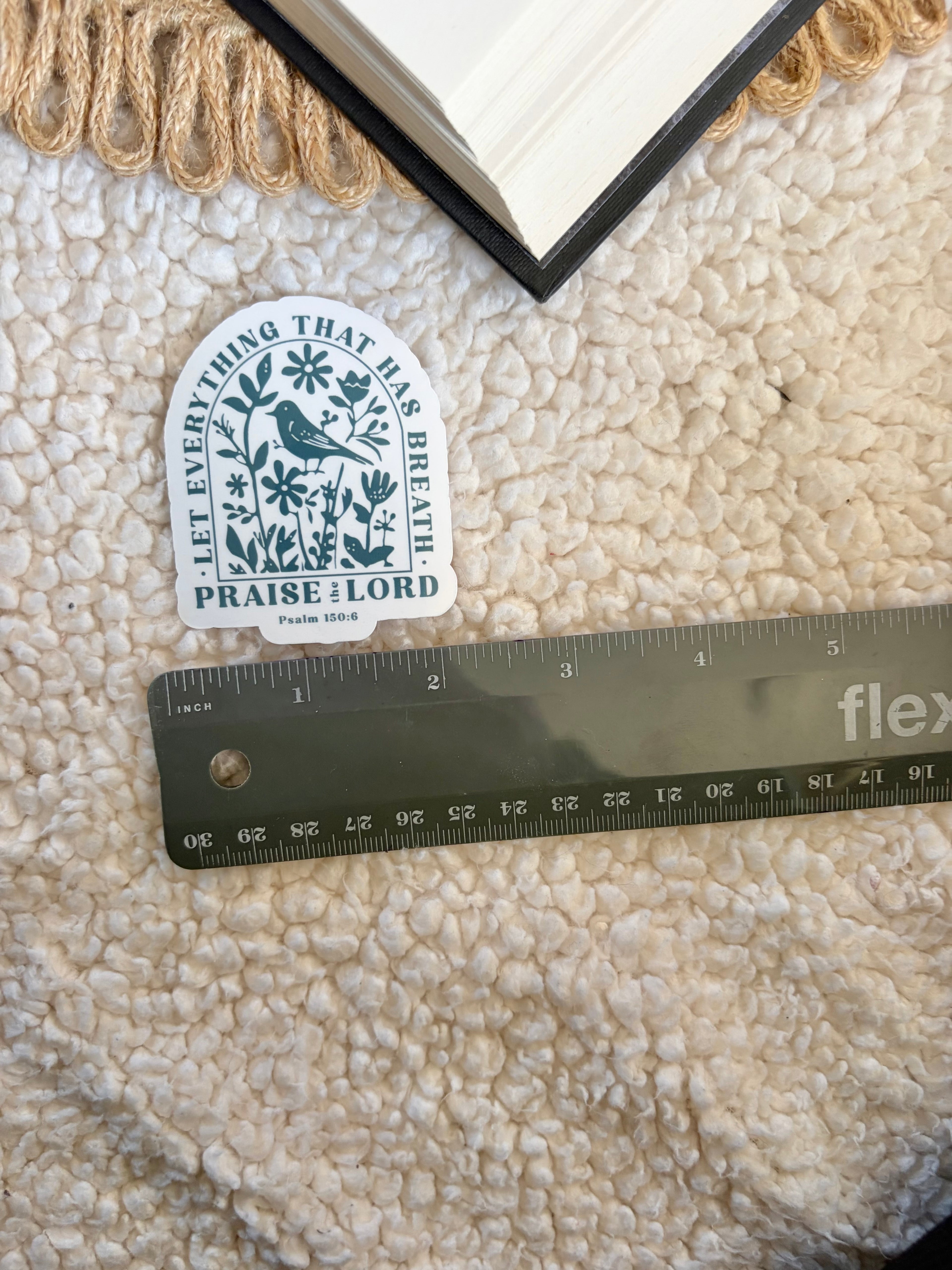 let everything that has breath sticker