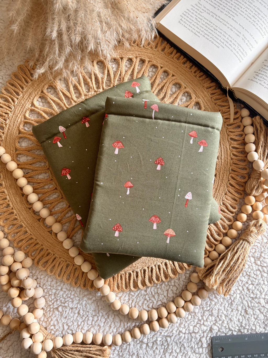 mushroom book & kindle sleeve