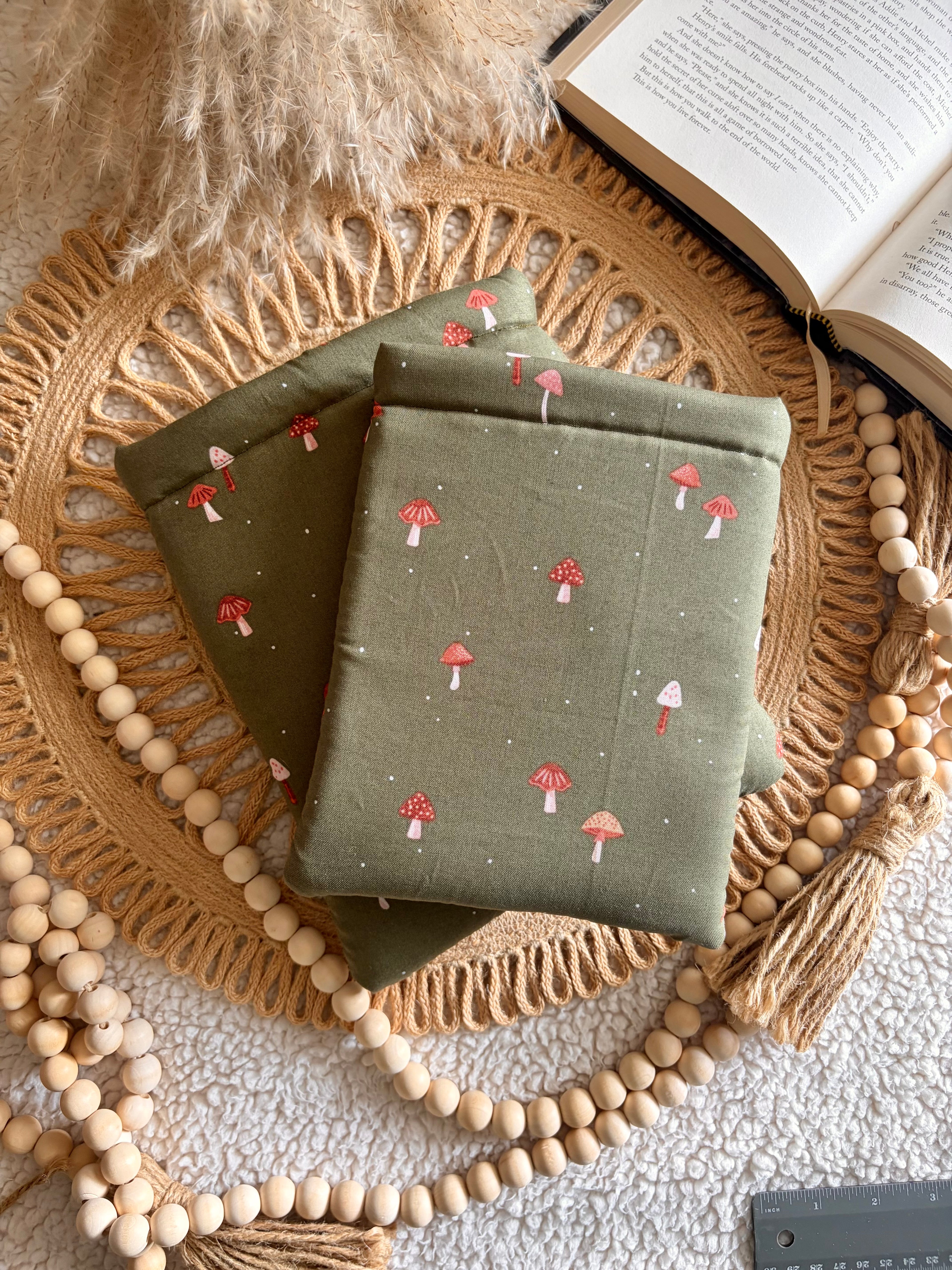 mushroom book & kindle sleeve