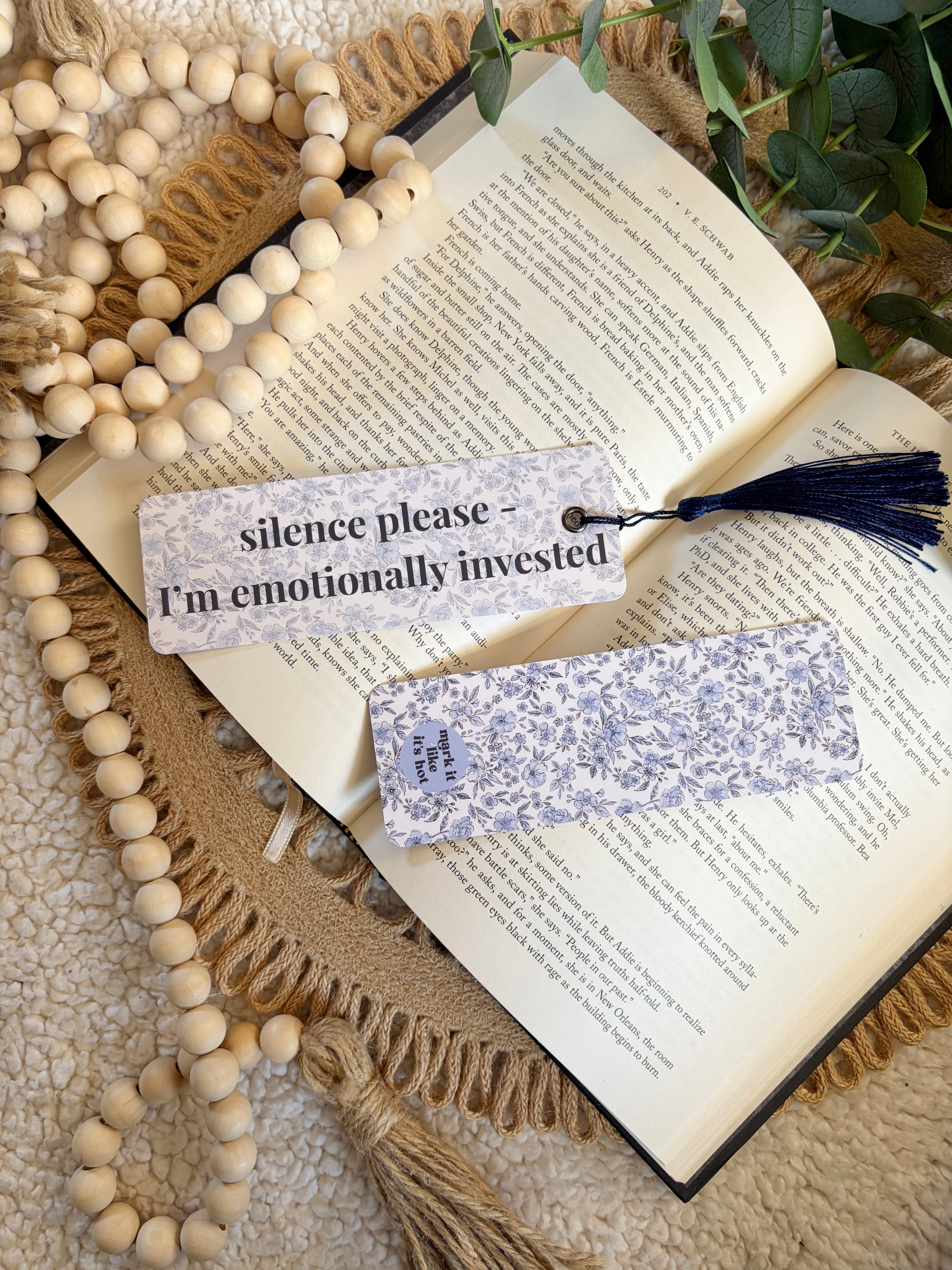 emotionally invested in this bookmark