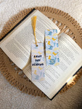 rainy day reading bookmark